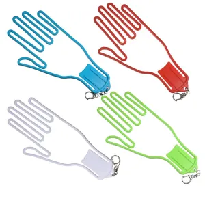 2PCs Golf Glove Holder Buckle Support Frame Protective Gloves Display Stand Golf Training Aids