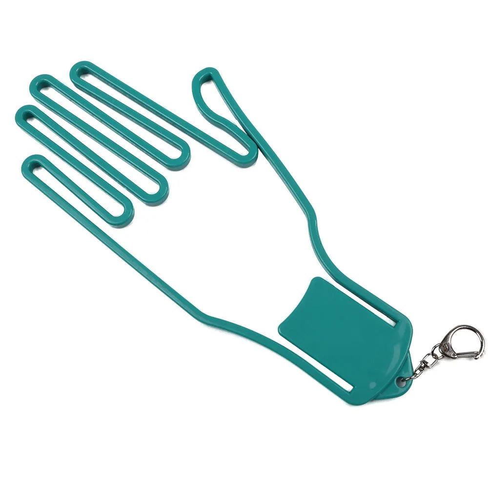 2PCs Golf Glove Holder Buckle Support Frame Protective Gloves Display Stand Golf Training Aids