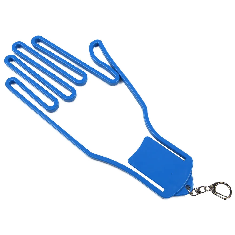 2PCs Golf Glove Holder Buckle Support Frame Protective Gloves Display Stand Golf Training Aids