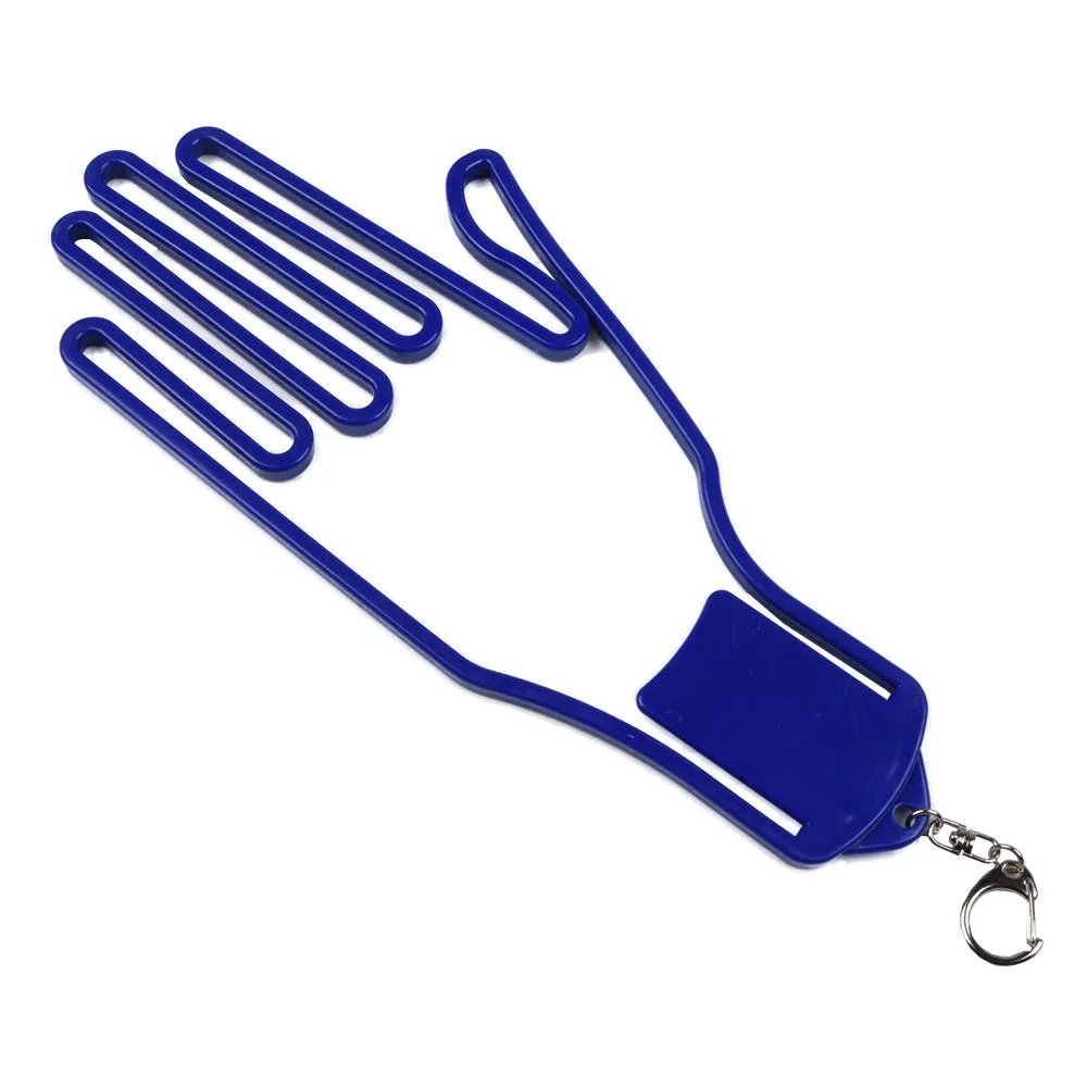 2PCs Golf Glove Holder Buckle Support Frame Protective Gloves Display Stand Golf Training Aids