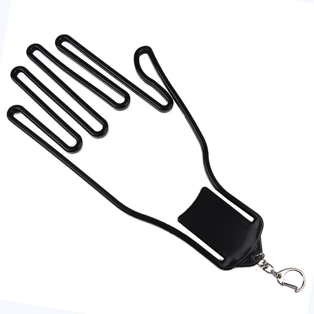 2PCs Golf Glove Holder Buckle Support Frame Protective Gloves Display Stand Golf Training Aids
