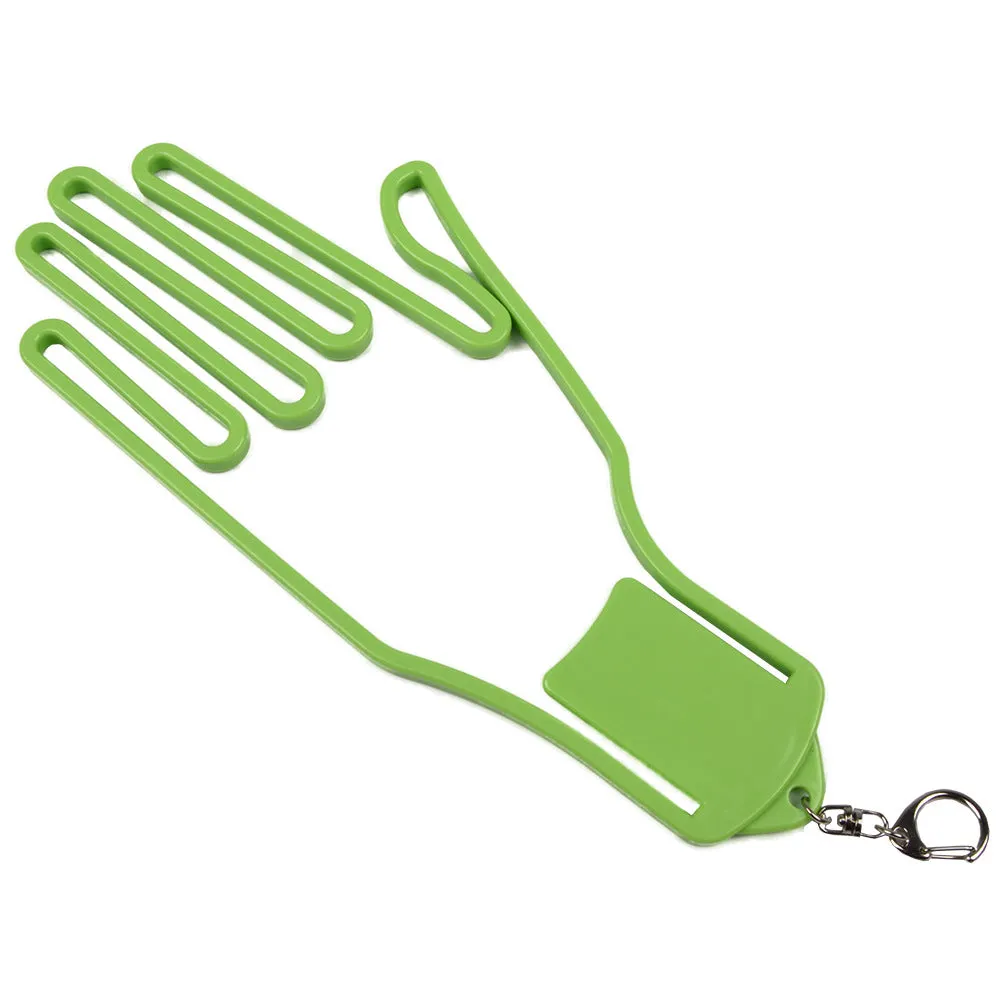 2PCs Golf Glove Holder Buckle Support Frame Protective Gloves Display Stand Golf Training Aids