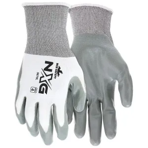 9679S MCR Safety Memphis Gloves, Small, Nylon, Gray, Knit Wrist Cuff