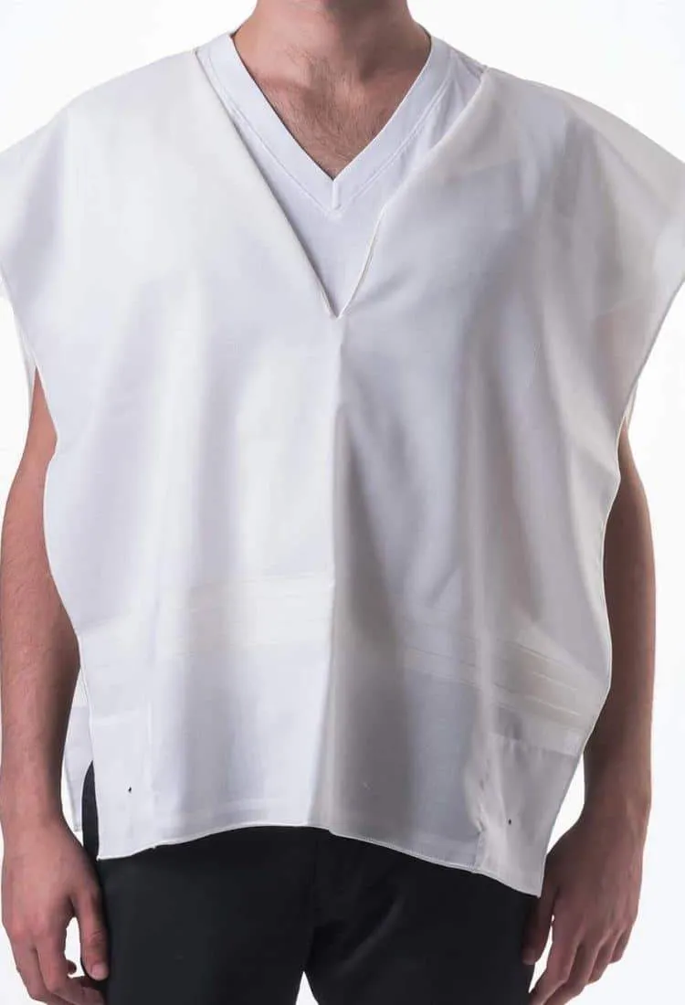 Arba Kanfos Wool Tallit Katan Tzitzit Pair