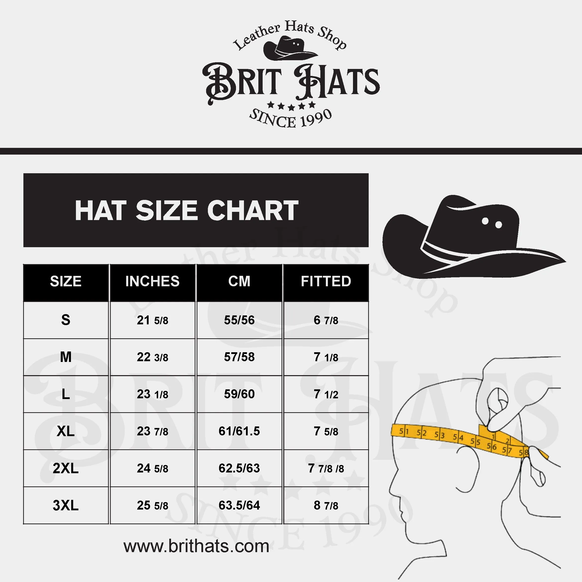 Australian Leather Cowboy Hat