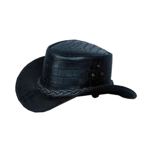 Australian Leather Cowboy Hat