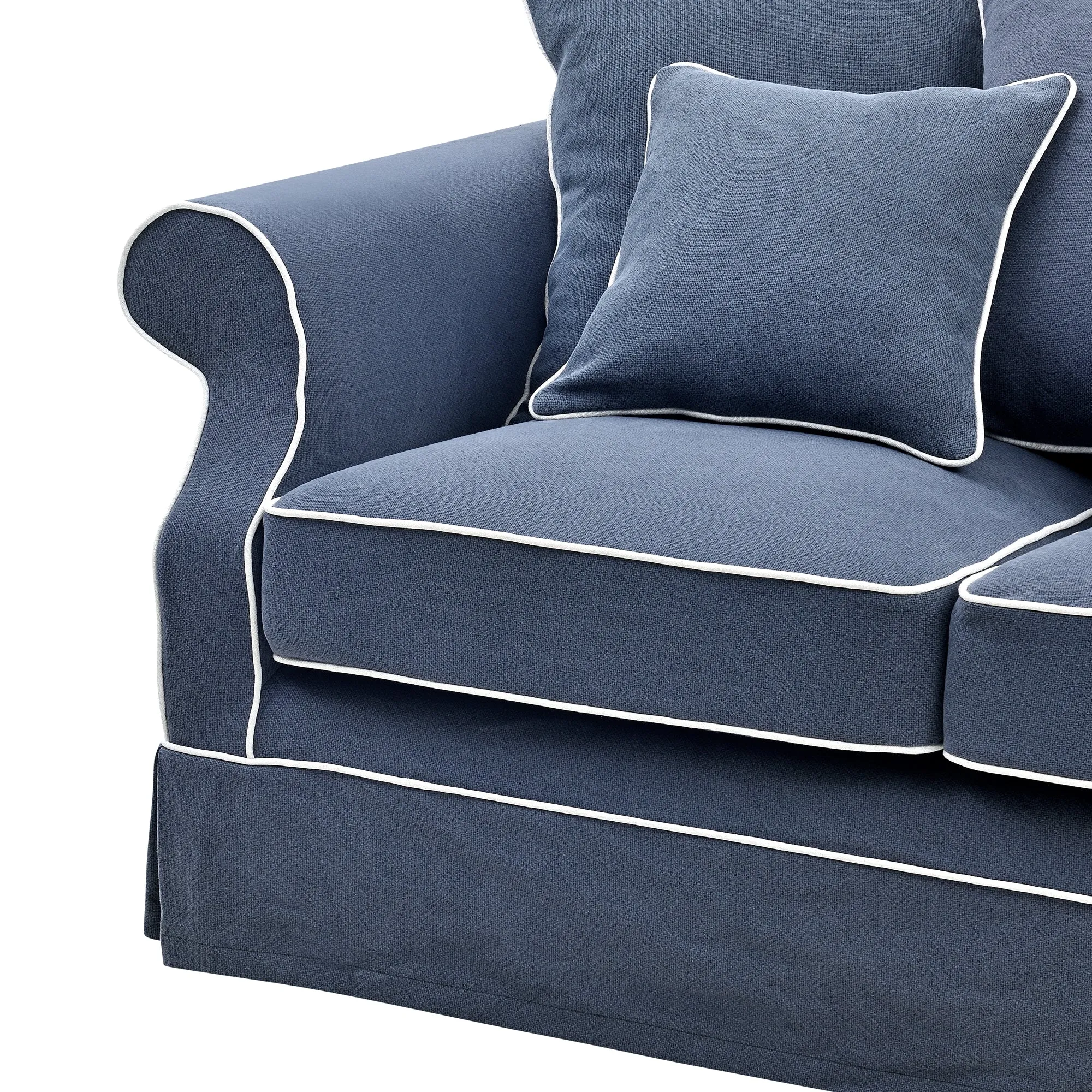 Avalon Hamptons 2 Seat Sofa Navy