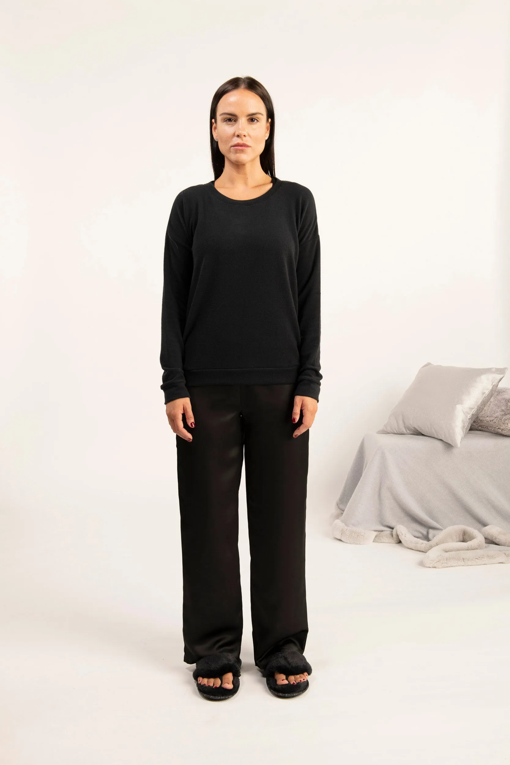 Bamboo Loose Fit Long Sleeve Top