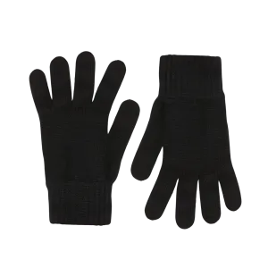 Black Pure Cashmere Gloves