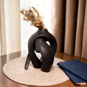 Carbon Harmony Vase - Set Of Two
