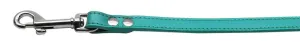Fashionable Leather Leash Jade 3-4'' Wide