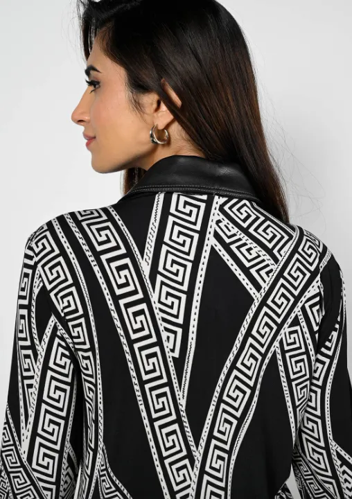 Geometric Printed Top
