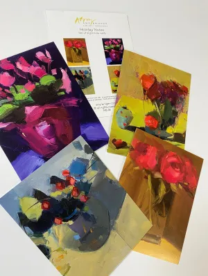 Holiday Flower Card Set!