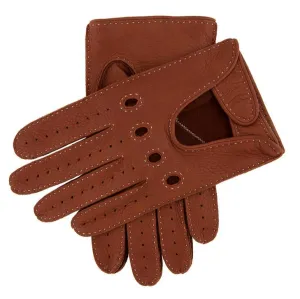 Men's Handsewn Deerskin Leather Driving Gloves