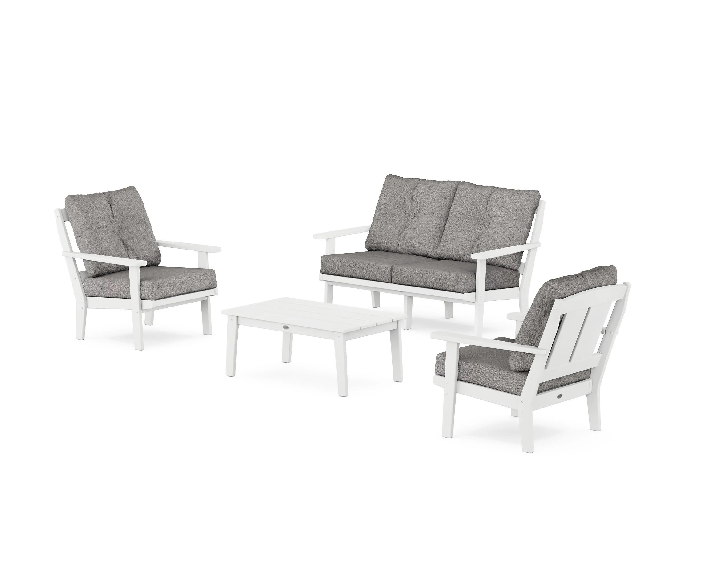Mission 4-Piece Deep Seating Set with Loveseat