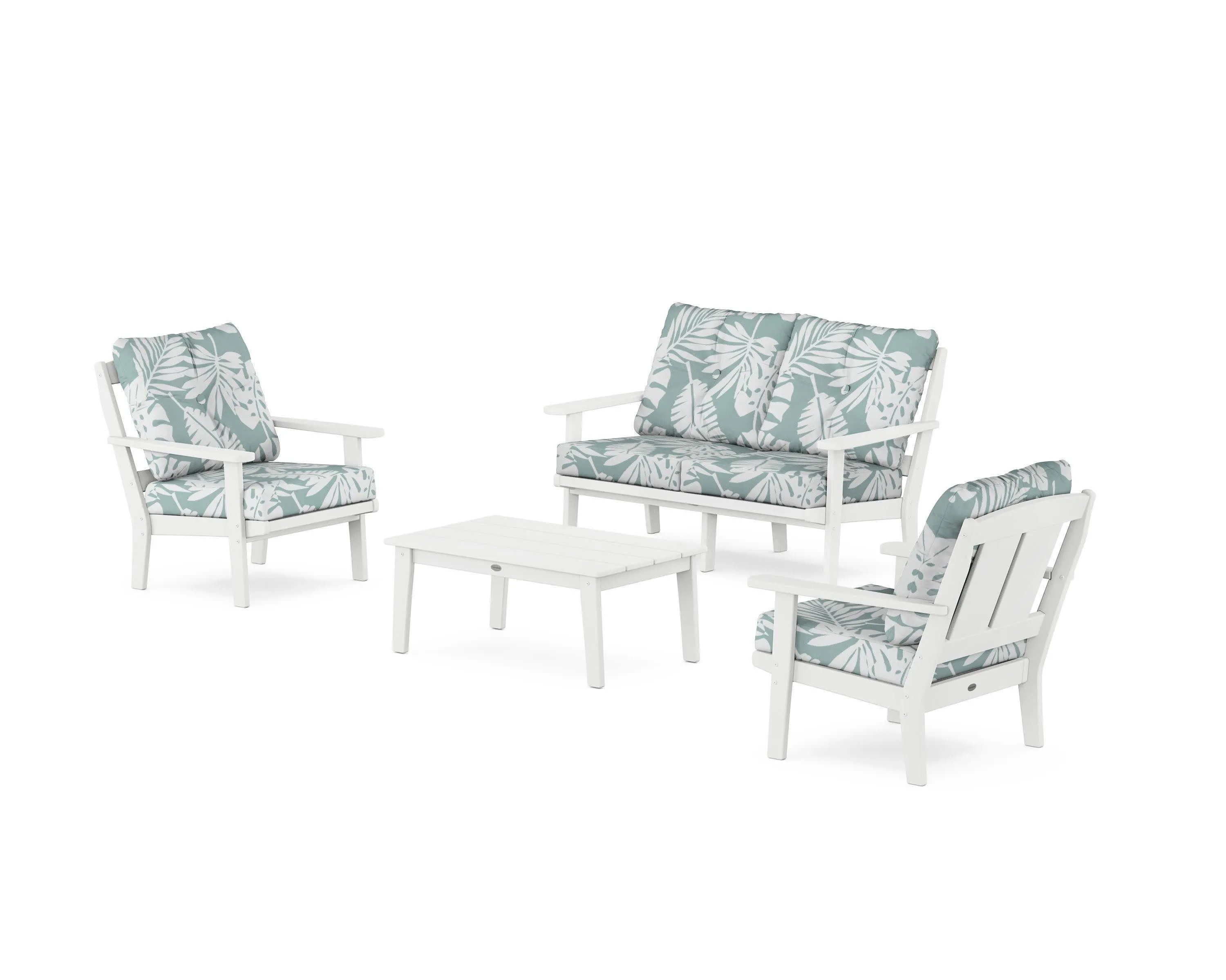 Mission 4-Piece Deep Seating Set with Loveseat