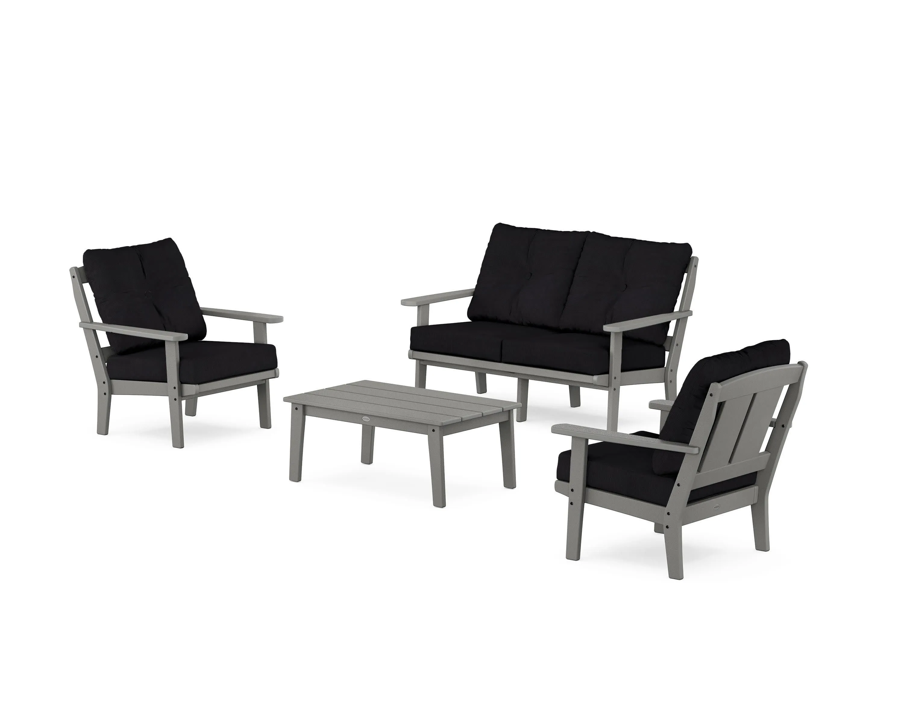 Mission 4-Piece Deep Seating Set with Loveseat