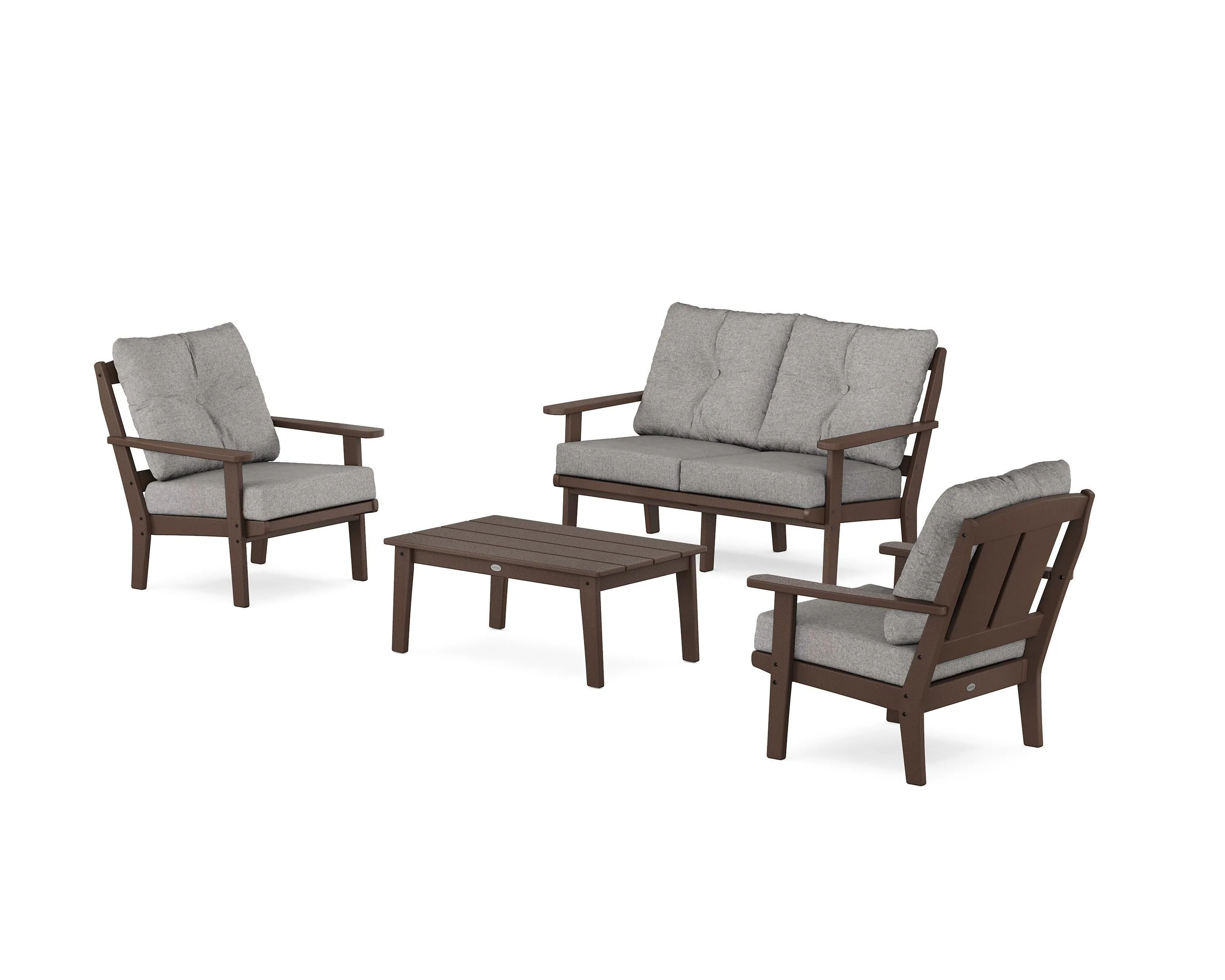Mission 4-Piece Deep Seating Set with Loveseat