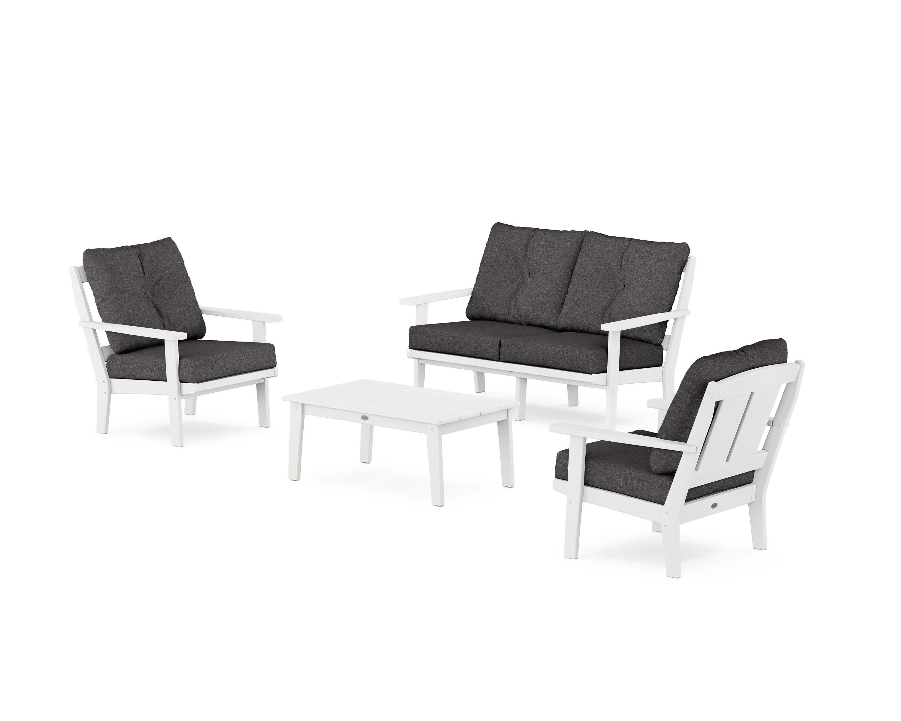 Mission 4-Piece Deep Seating Set with Loveseat