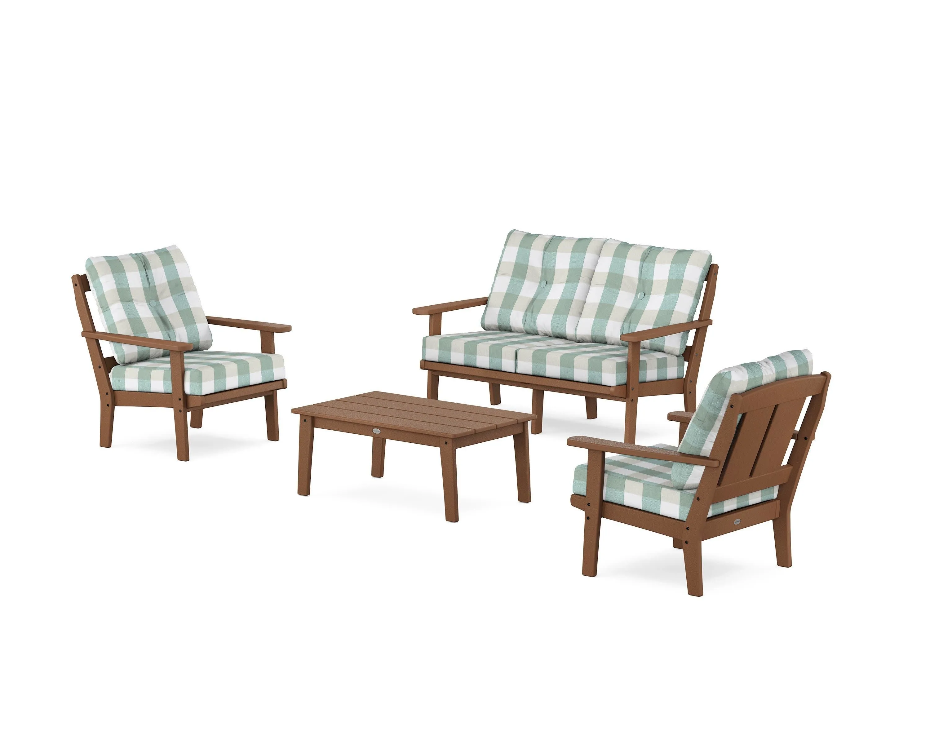 Mission 4-Piece Deep Seating Set with Loveseat