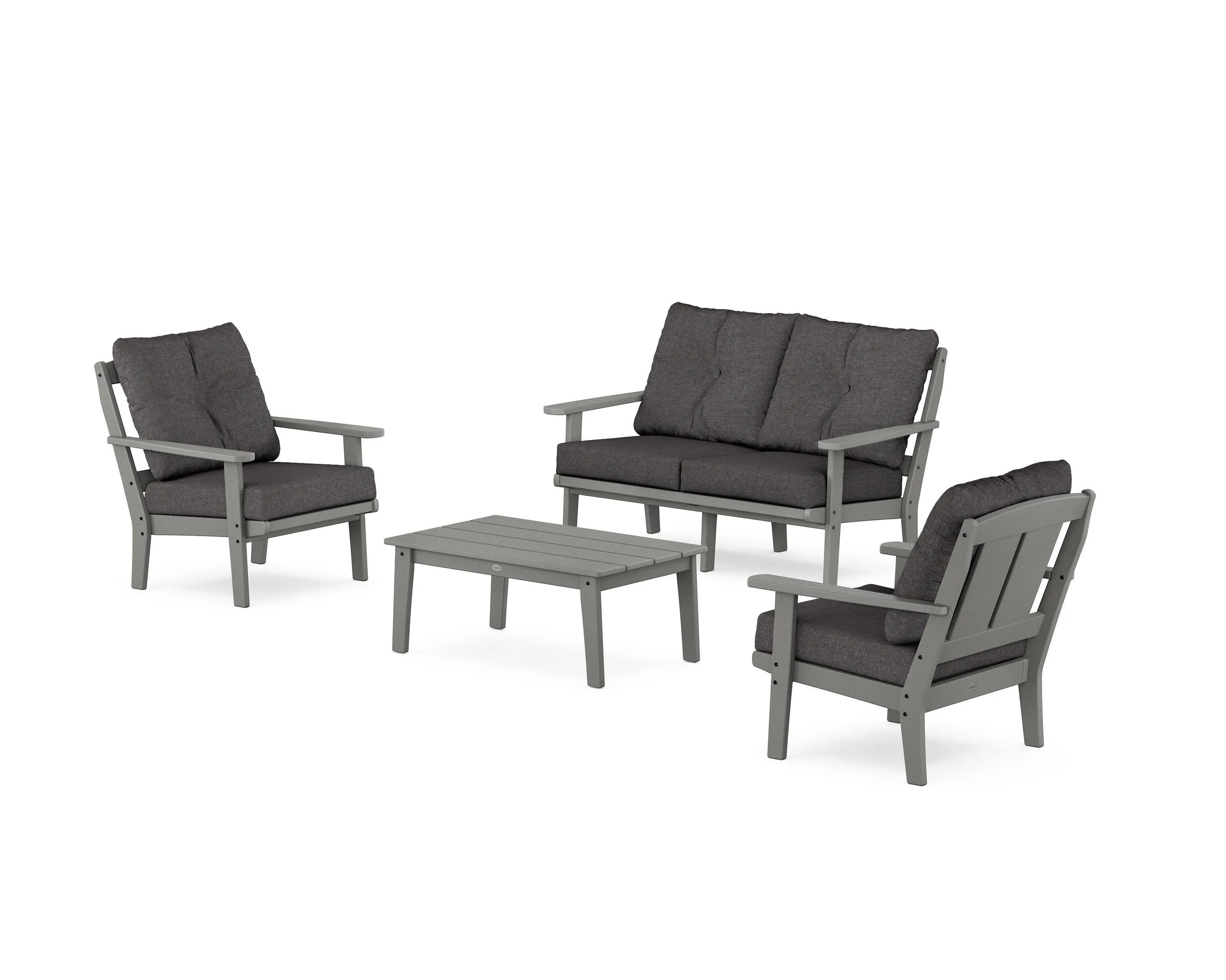 Mission 4-Piece Deep Seating Set with Loveseat