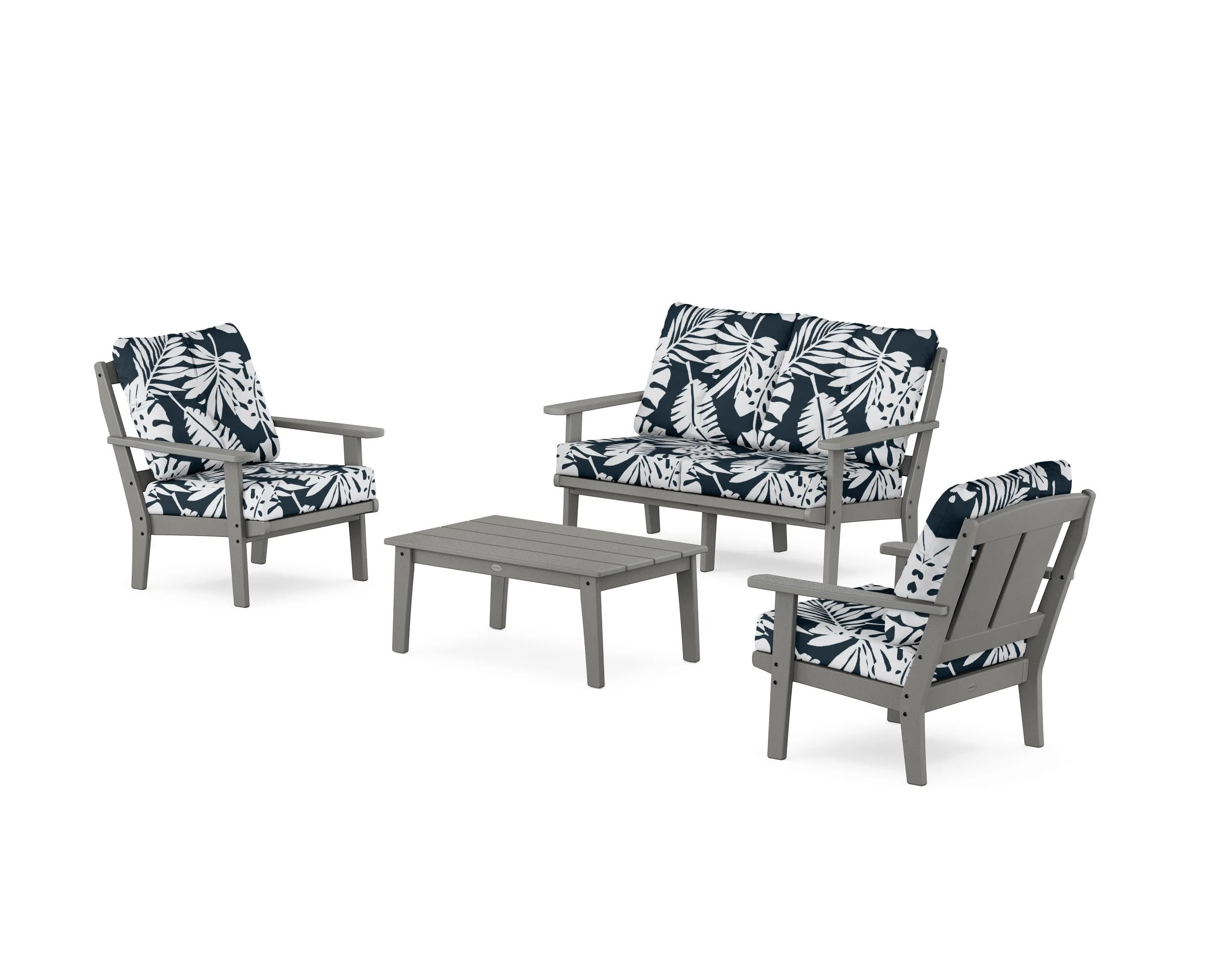 Mission 4-Piece Deep Seating Set with Loveseat
