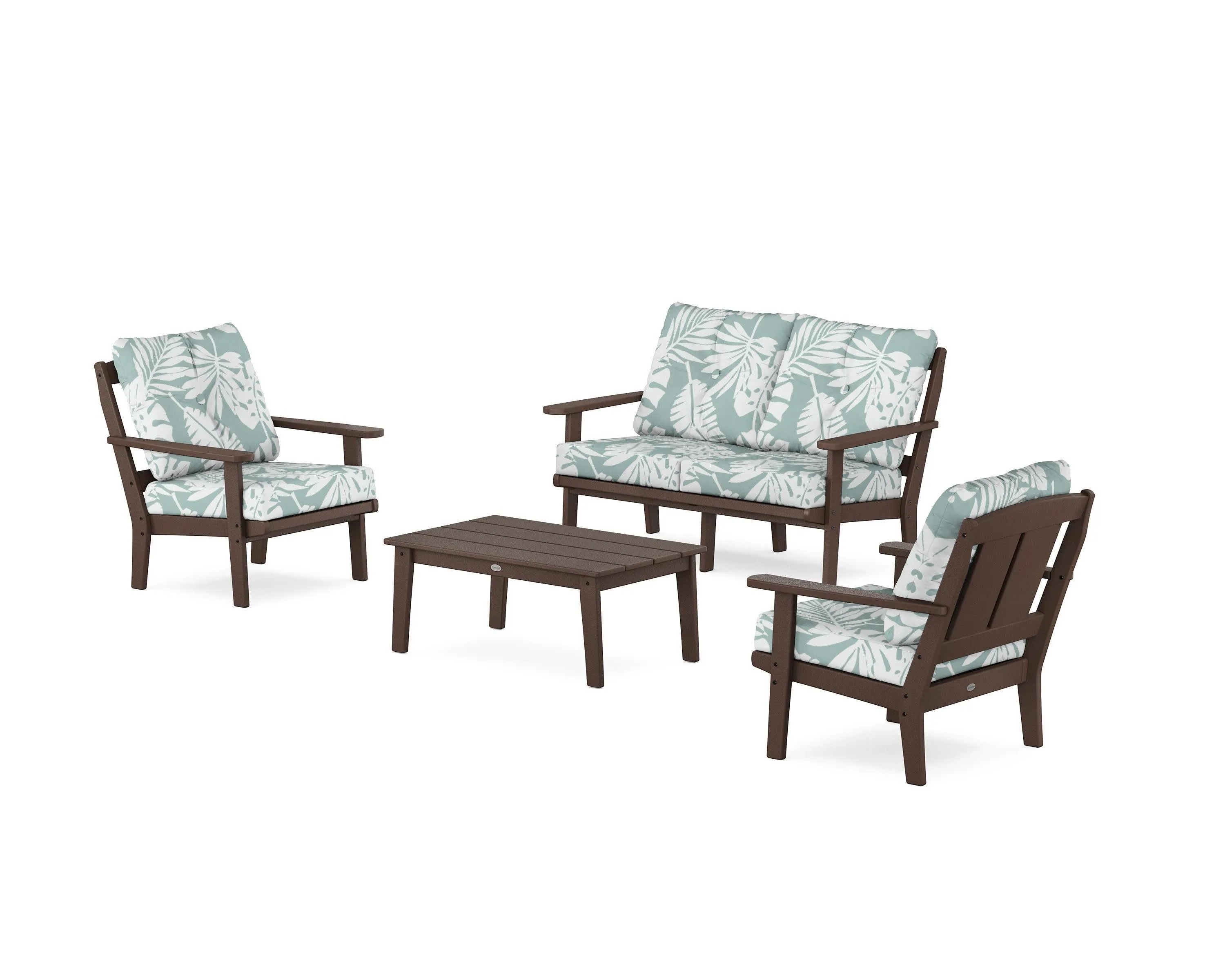 Mission 4-Piece Deep Seating Set with Loveseat