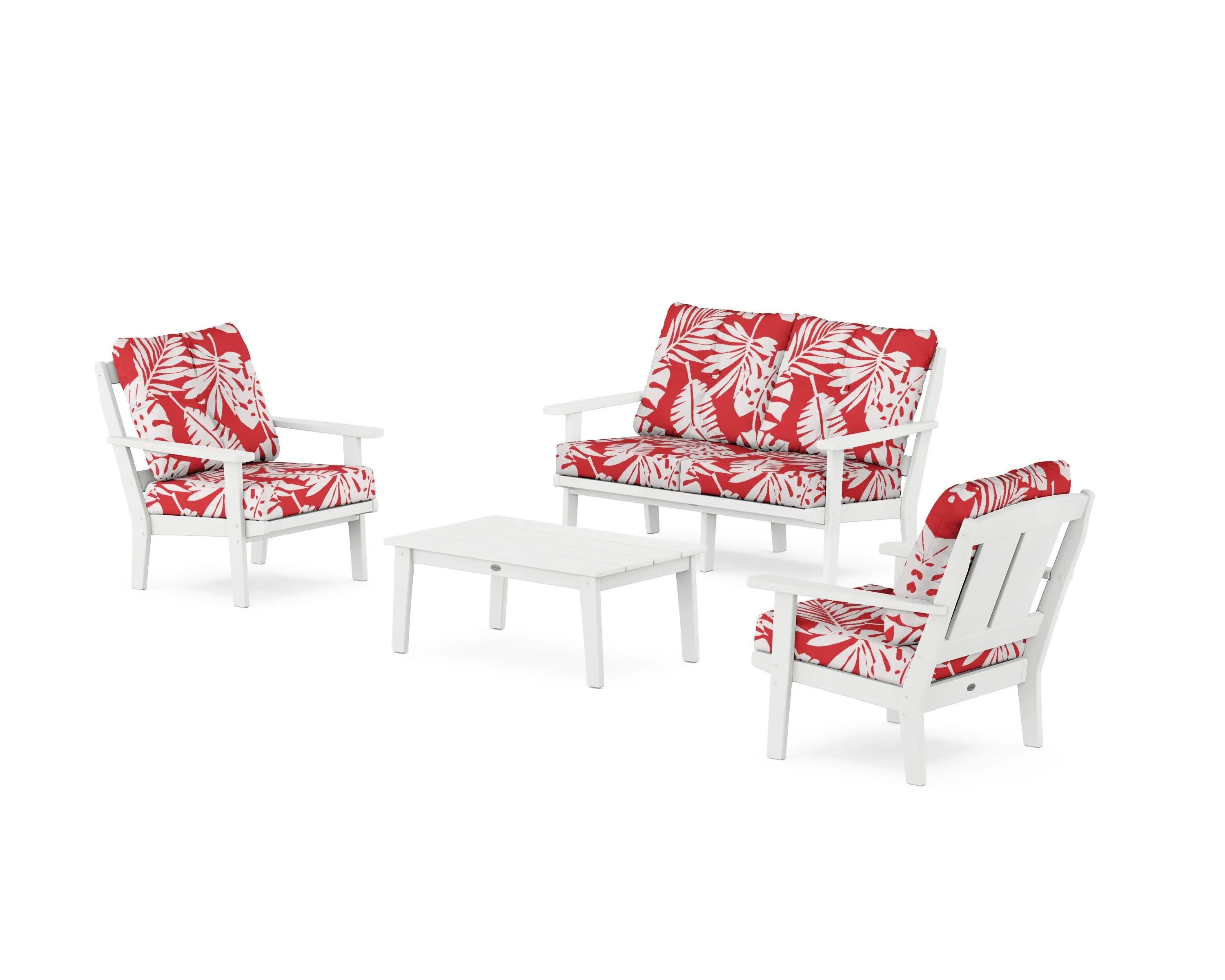 Mission 4-Piece Deep Seating Set with Loveseat
