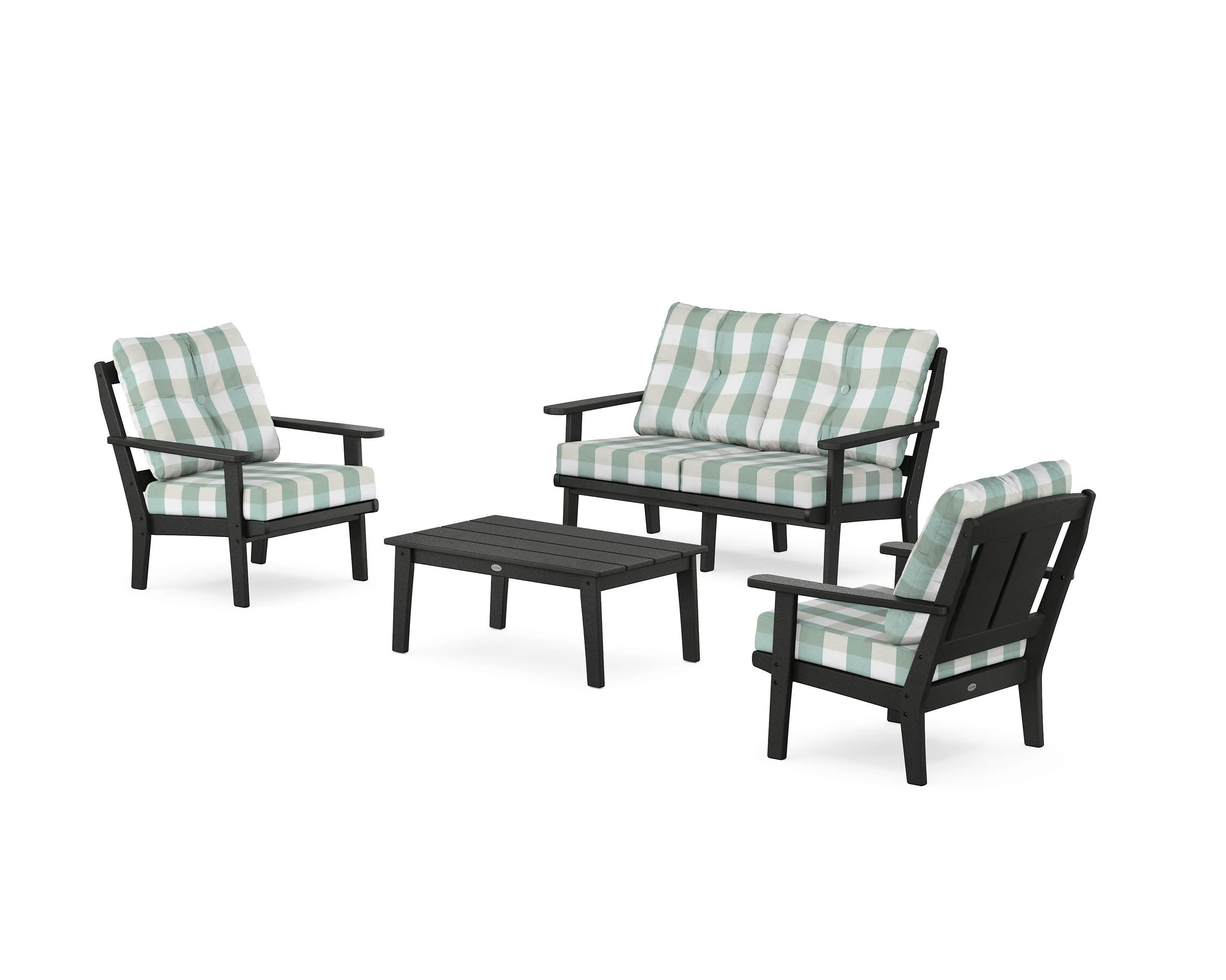 Mission 4-Piece Deep Seating Set with Loveseat