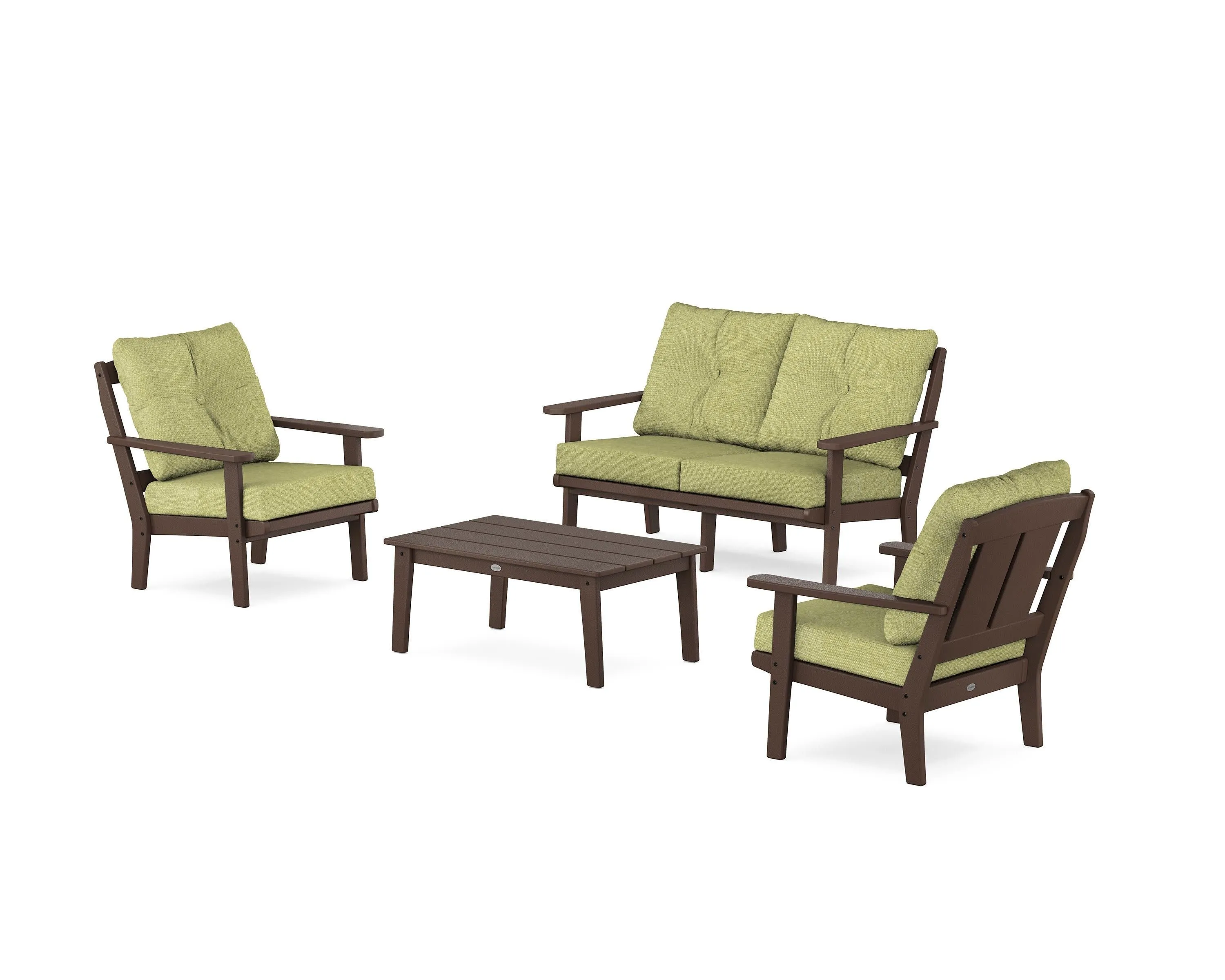 Mission 4-Piece Deep Seating Set with Loveseat
