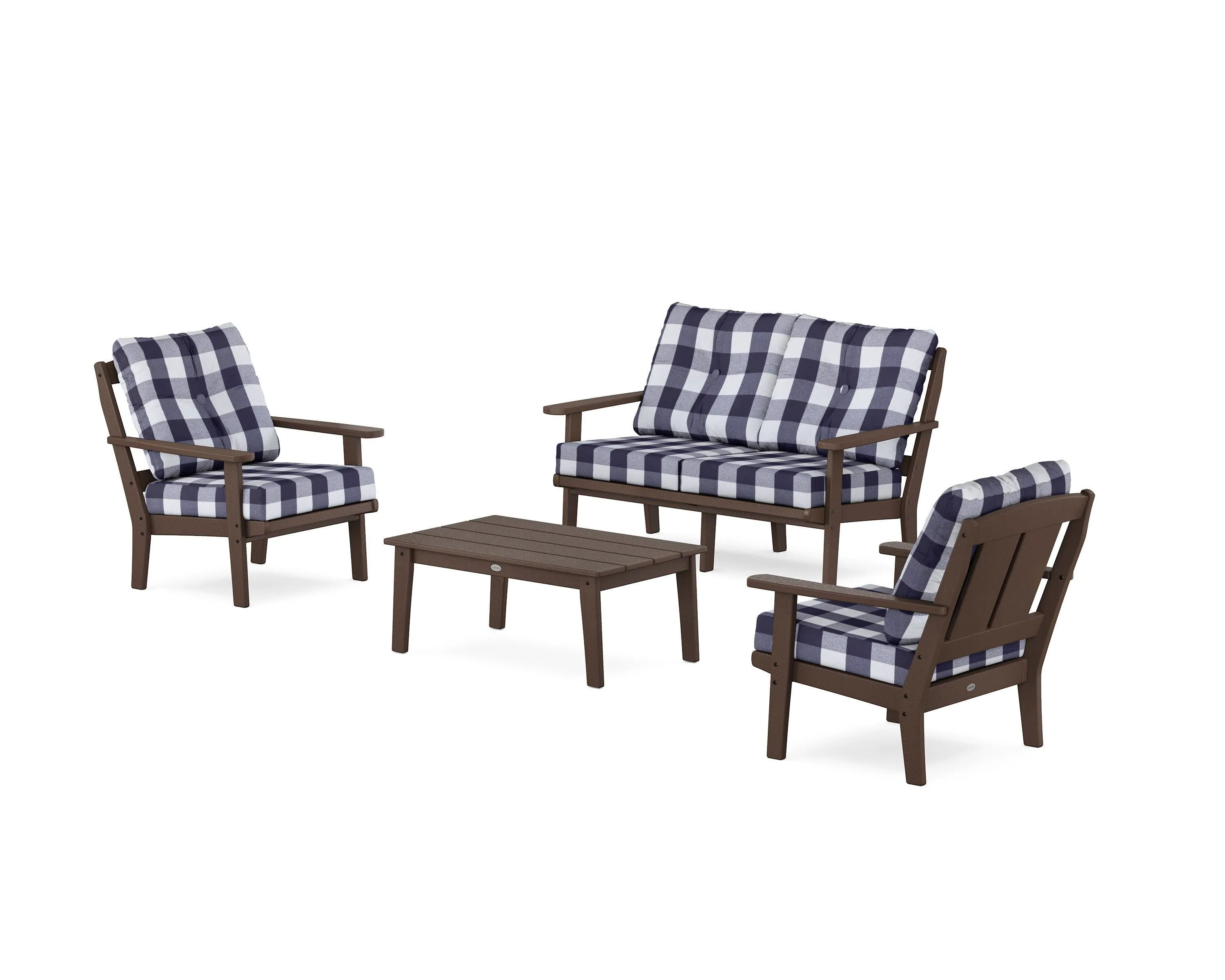 Mission 4-Piece Deep Seating Set with Loveseat