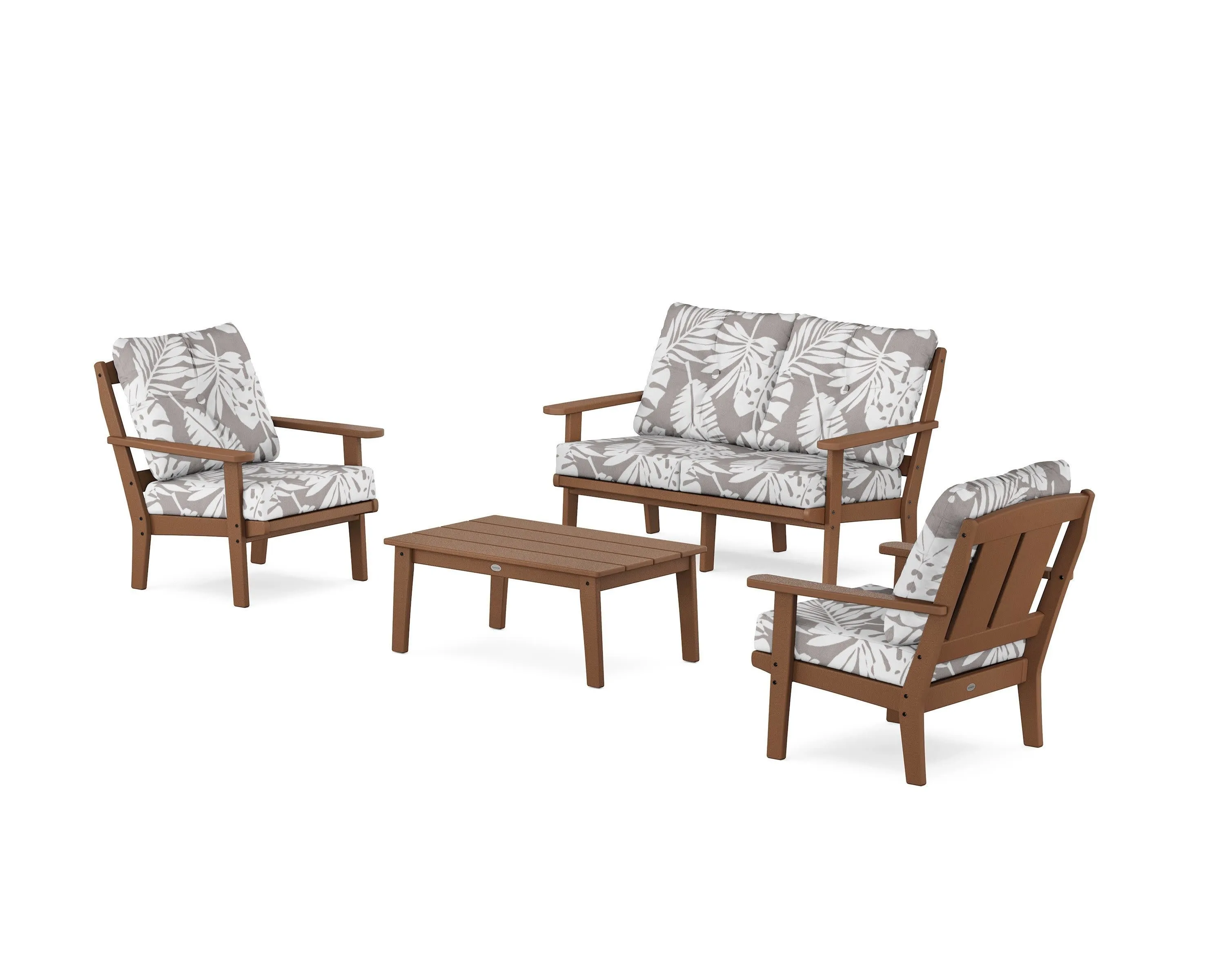 Mission 4-Piece Deep Seating Set with Loveseat