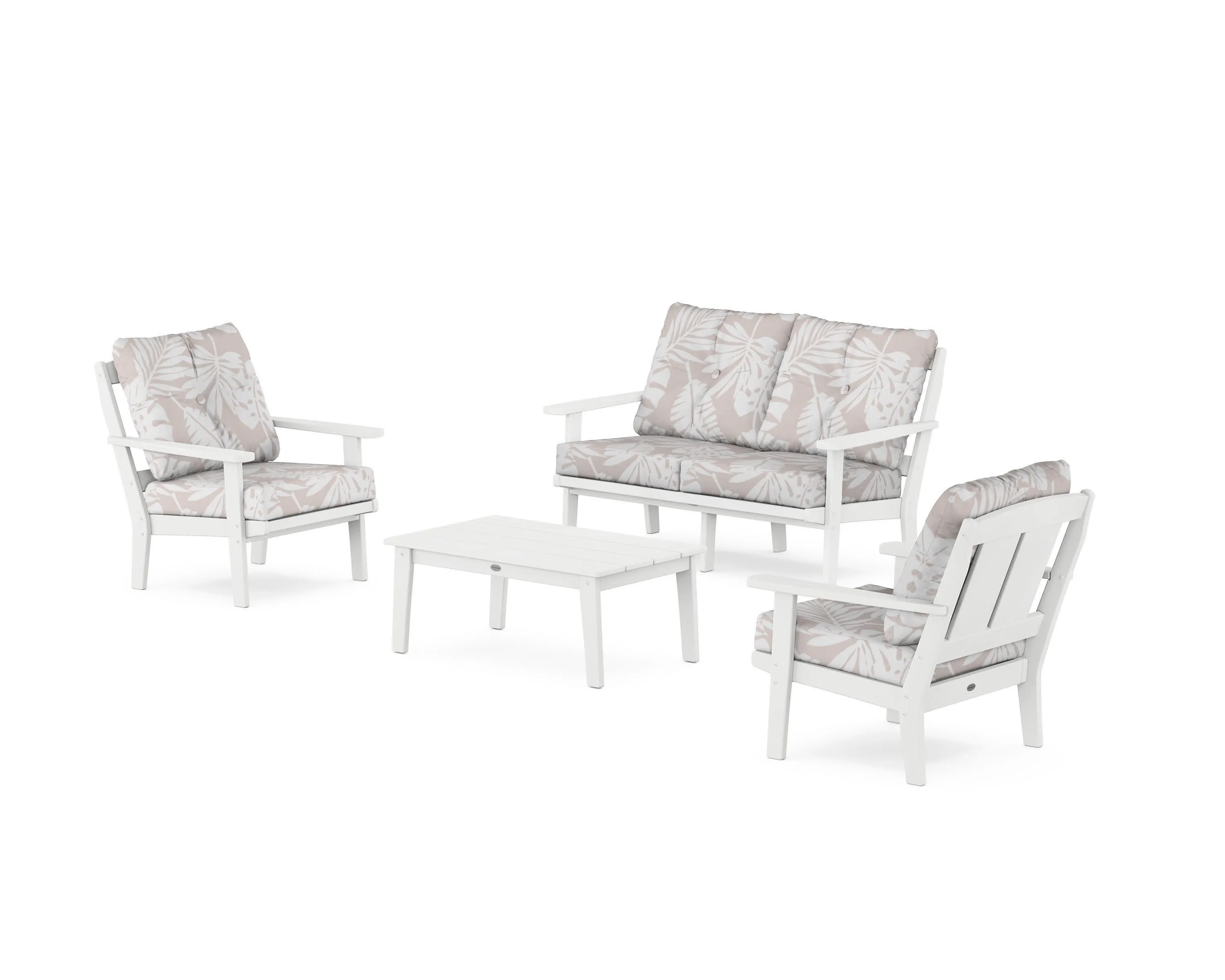 Mission 4-Piece Deep Seating Set with Loveseat