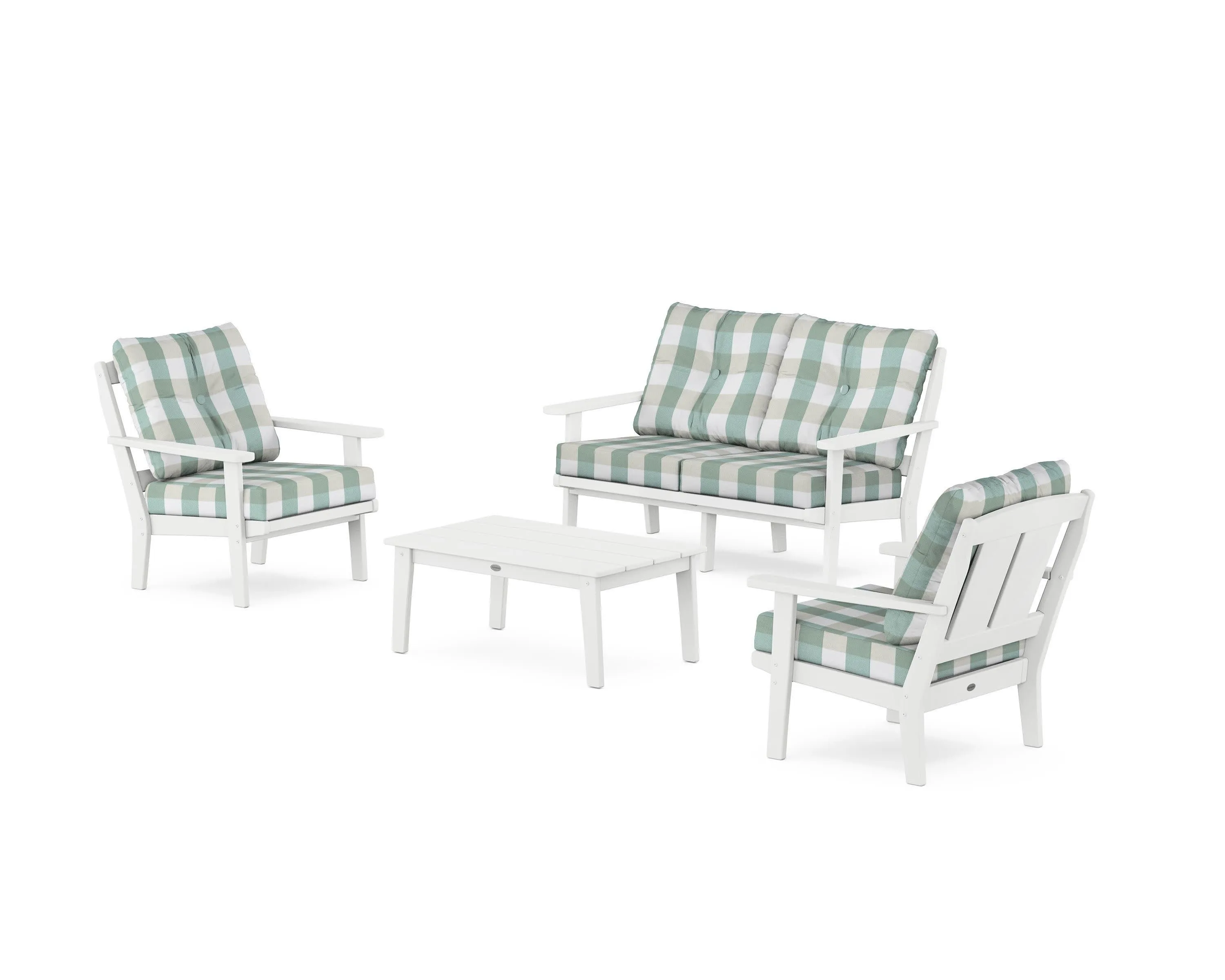 Mission 4-Piece Deep Seating Set with Loveseat