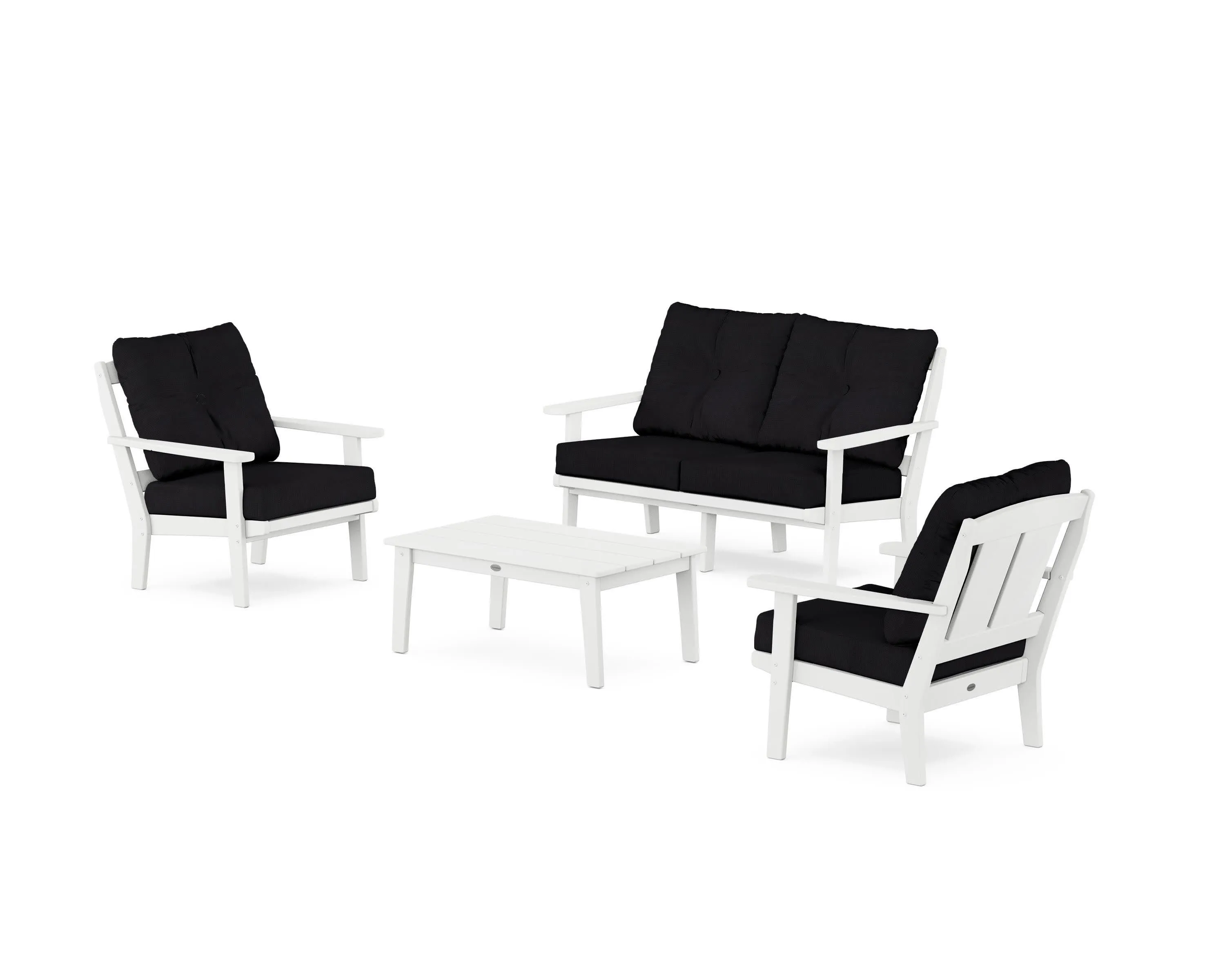 Mission 4-Piece Deep Seating Set with Loveseat