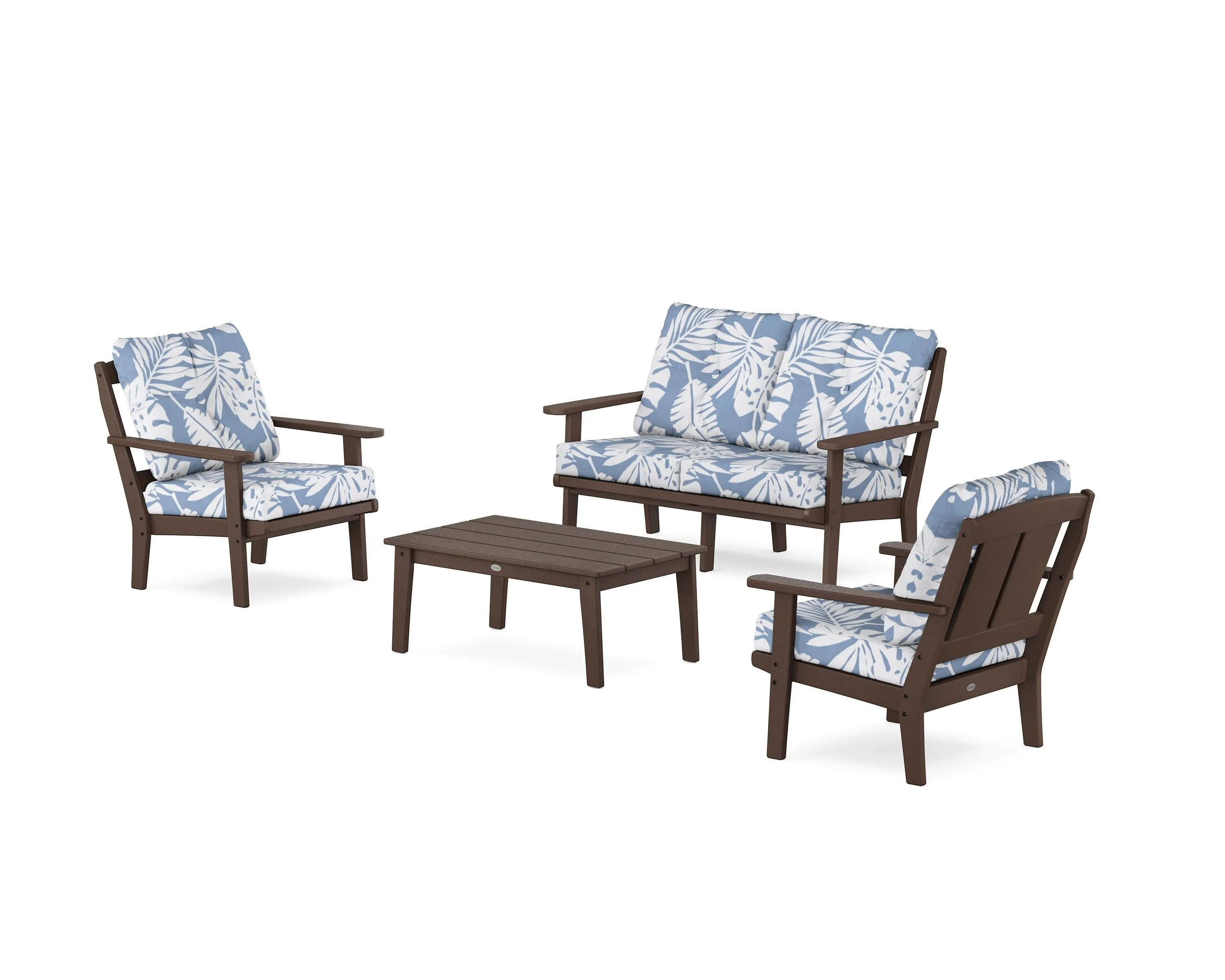 Mission 4-Piece Deep Seating Set with Loveseat