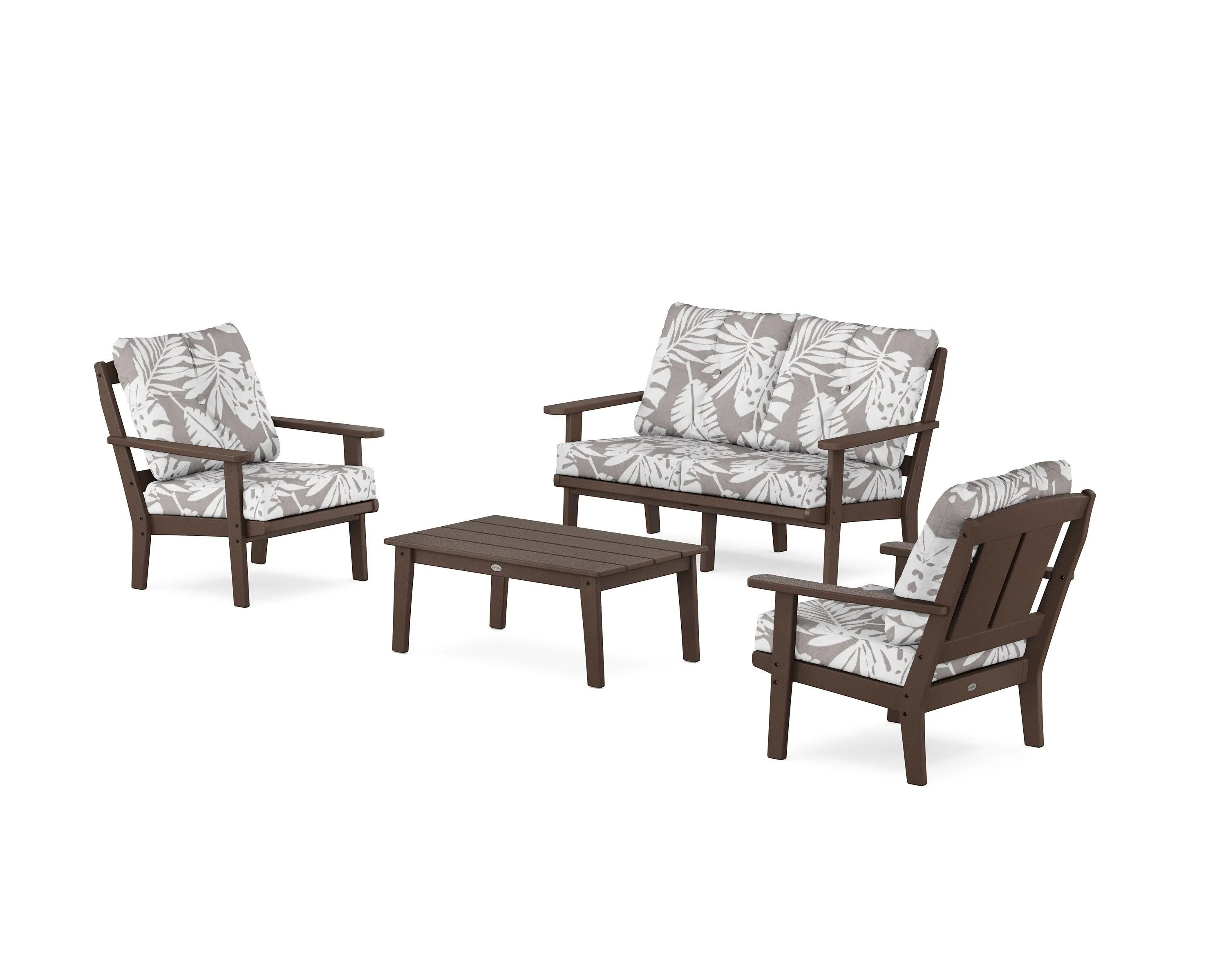Mission 4-Piece Deep Seating Set with Loveseat