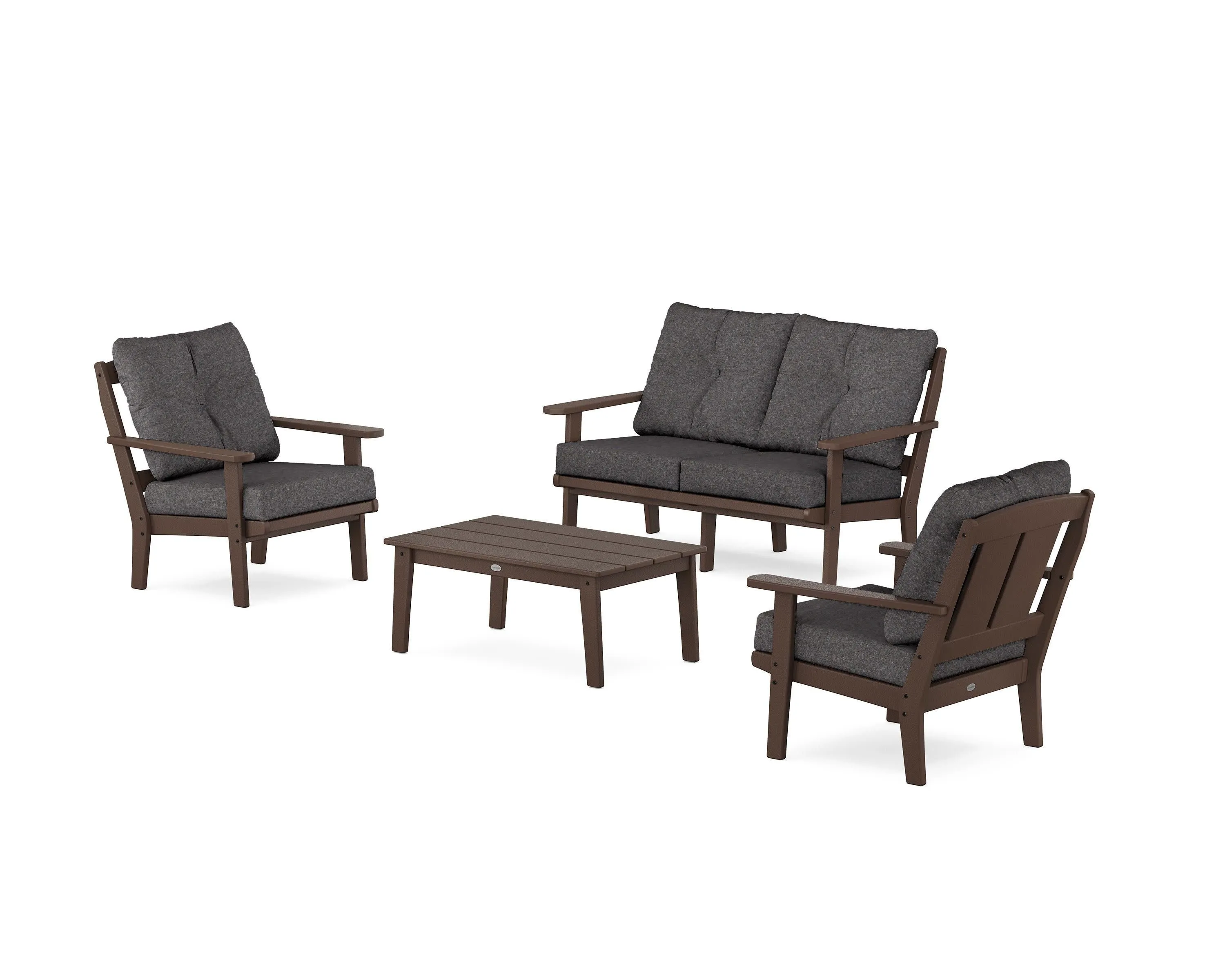 Mission 4-Piece Deep Seating Set with Loveseat
