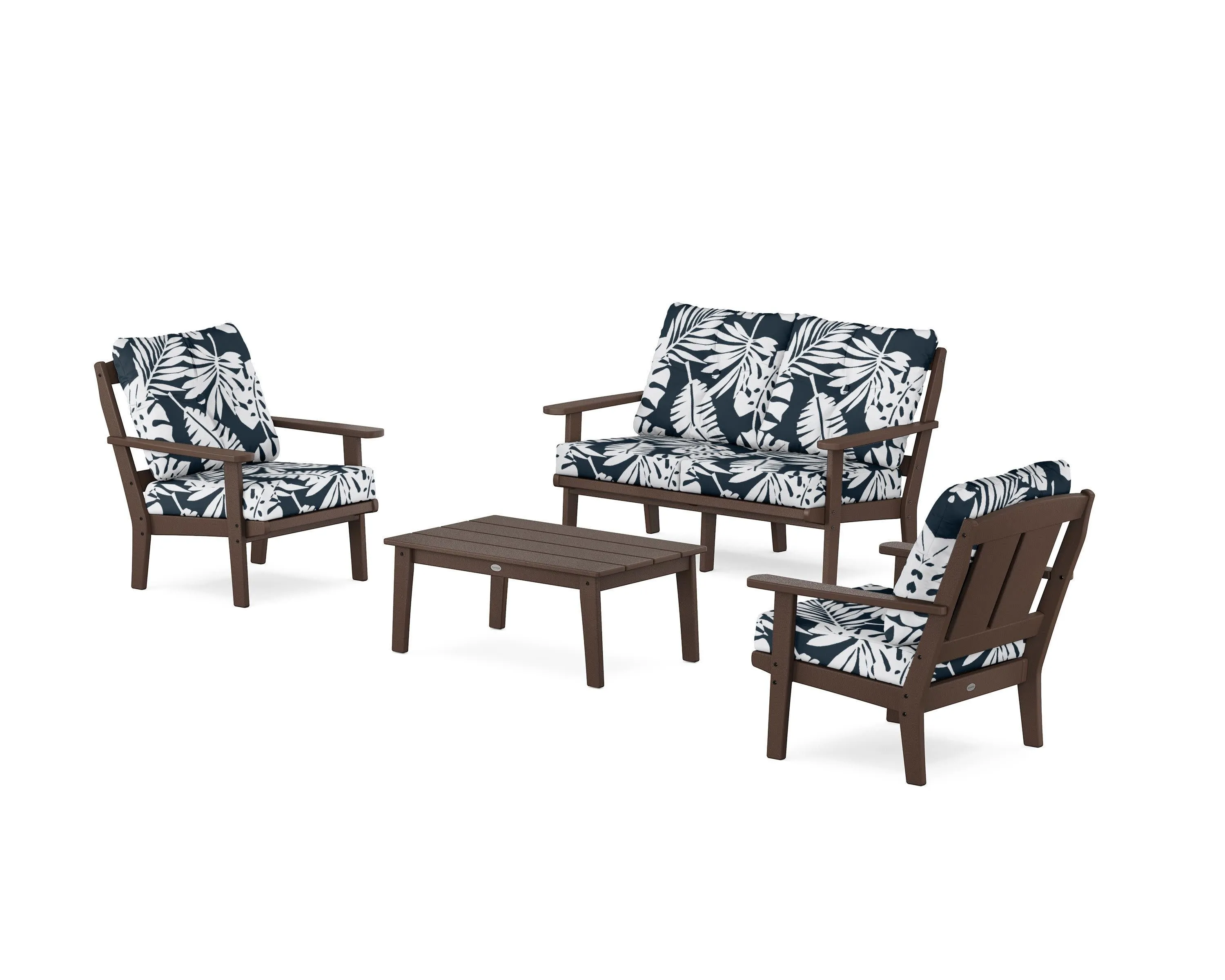 Mission 4-Piece Deep Seating Set with Loveseat