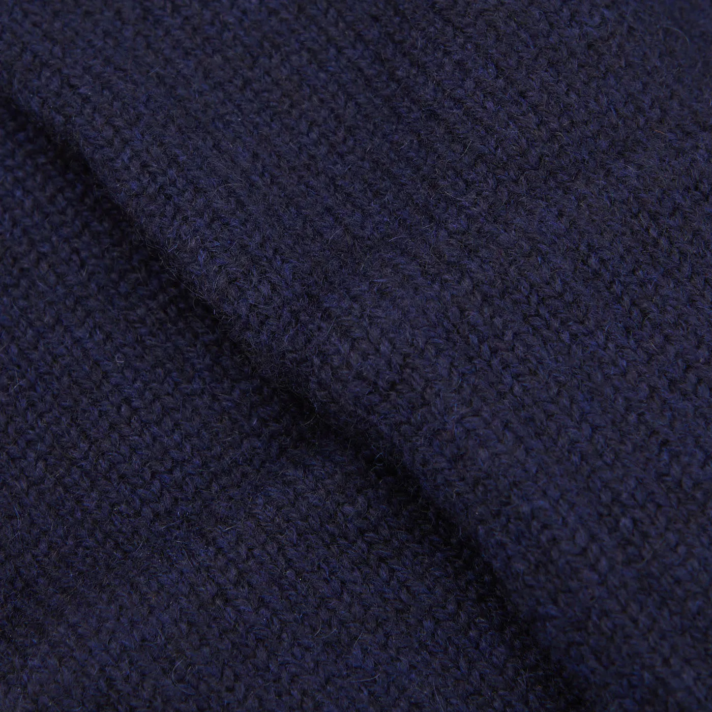 Navy Blue Pure Cashmere Gloves