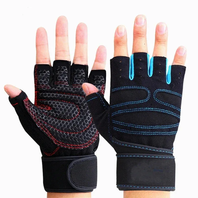 New OB Sports Half Finger Gloves