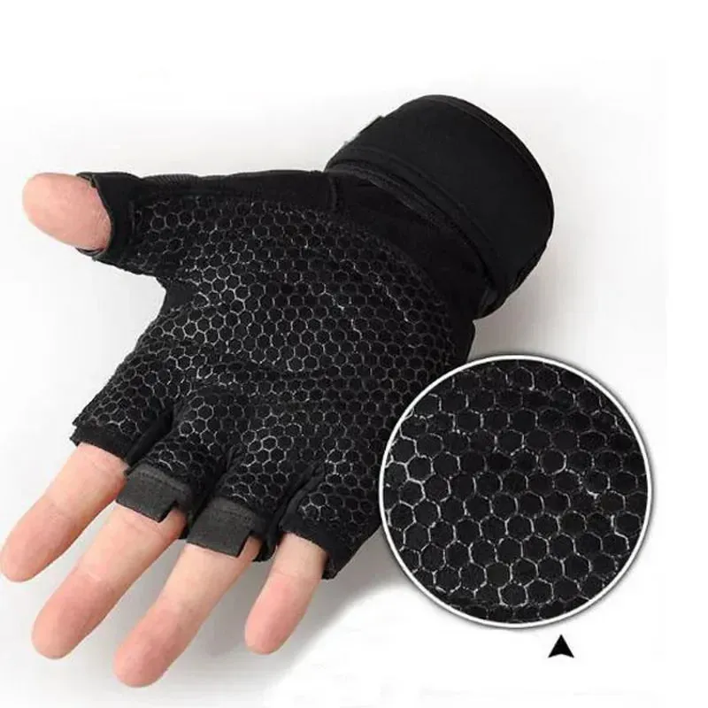 New OB Sports Half Finger Gloves
