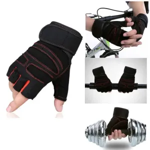 New OB Sports Half Finger Gloves