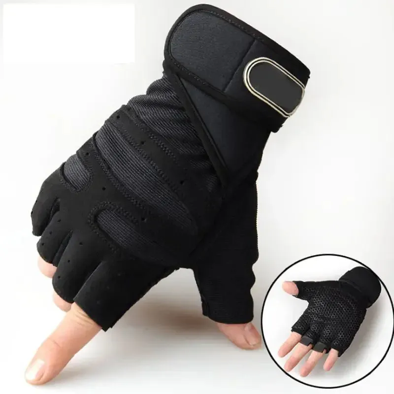 New OB Sports Half Finger Gloves