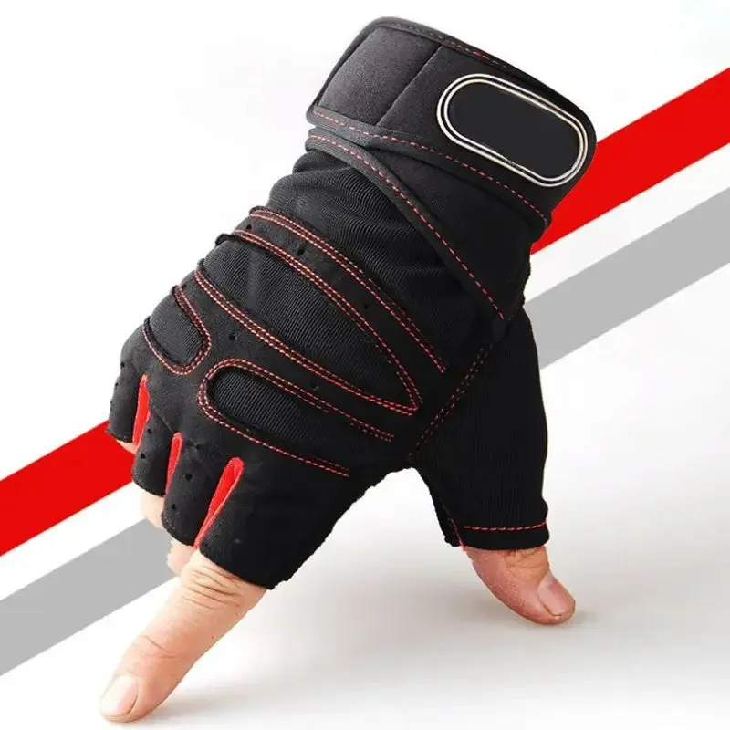 New OB Sports Half Finger Gloves