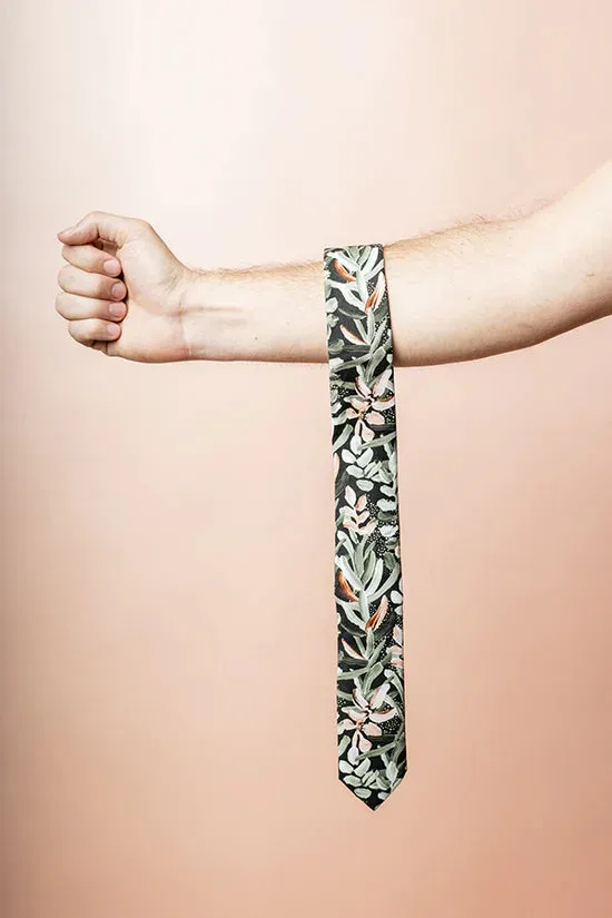 Protea Green Tie