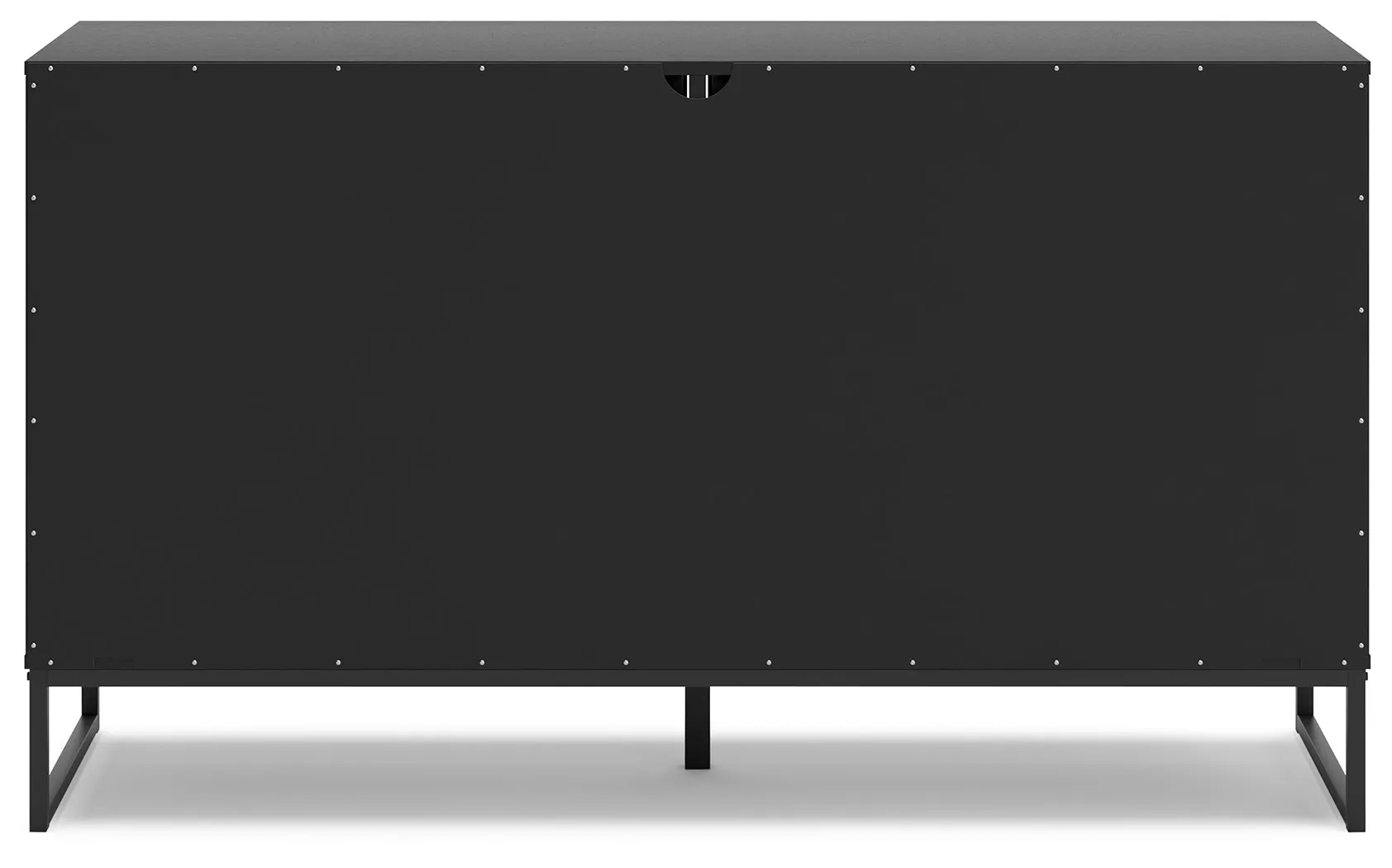 Socalle Twin Platform Bed with Dresser, Chest and 2 Nightstands in Black