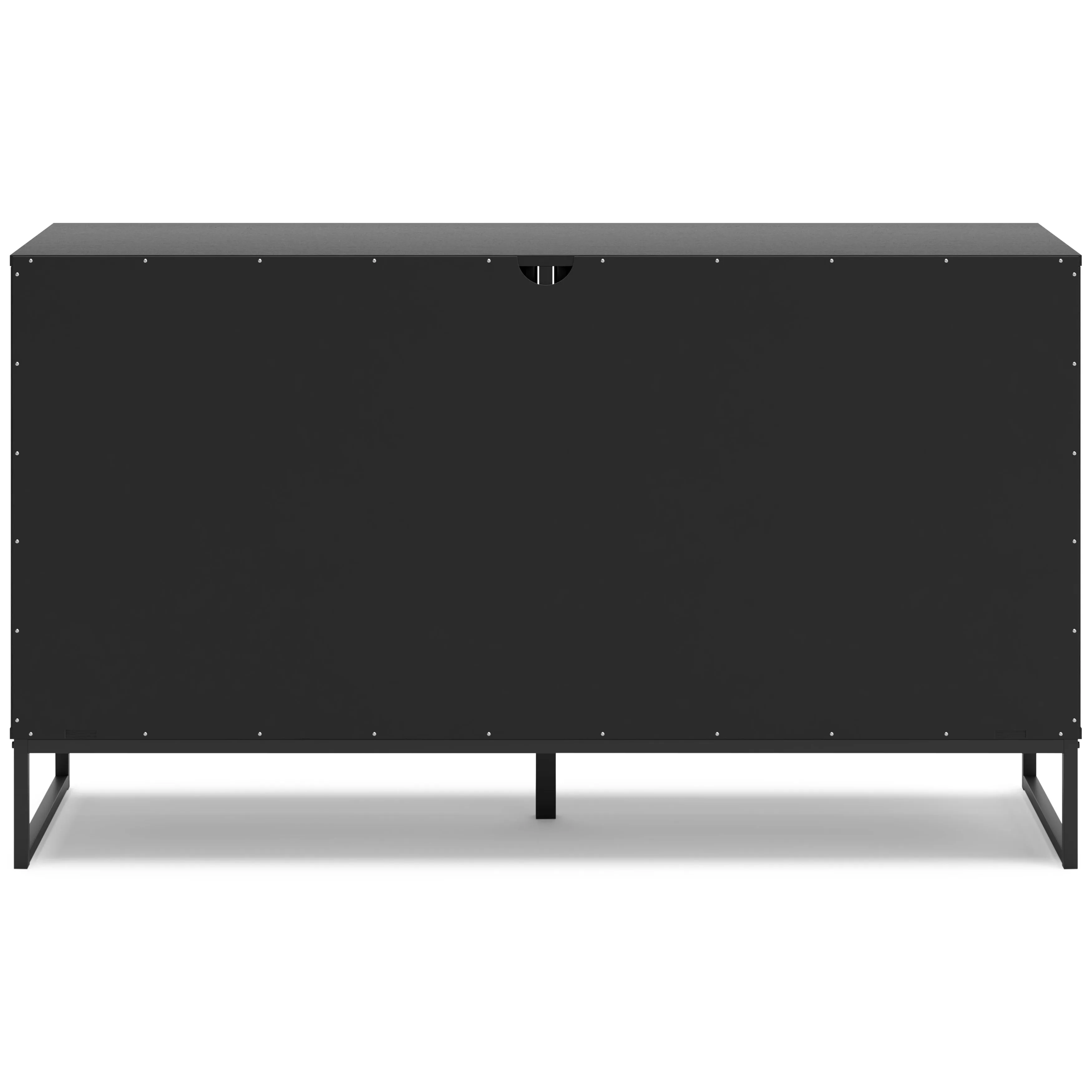 Socalle Twin Platform Bed with Dresser in Black