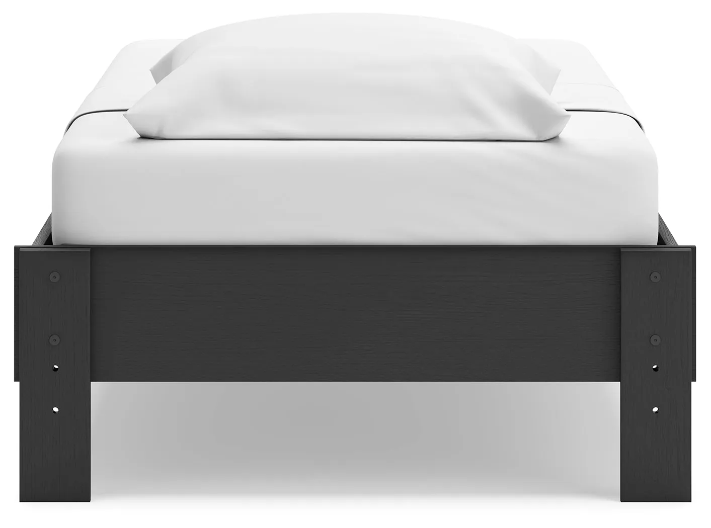Socalle Twin Platform Bed with Dresser in Black
